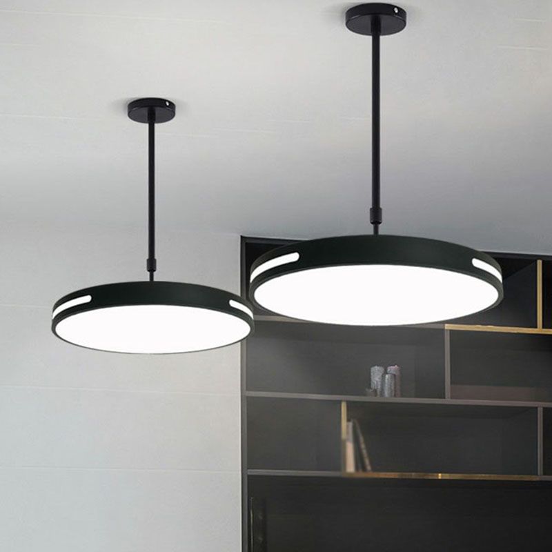 Lampada del lampadario acrilico della sala riunioni circolari Rileeti Lampada a ciondolo LED PENDANT
