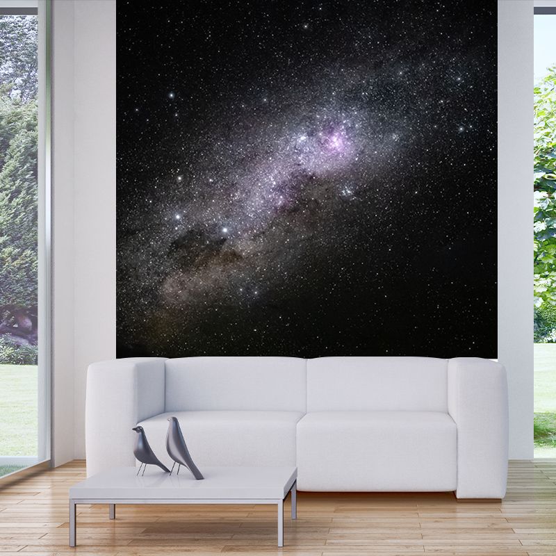 Mysterious Universe Mural Wallpaper for Sittiing Room Customised Wall Covering, Waterproofing