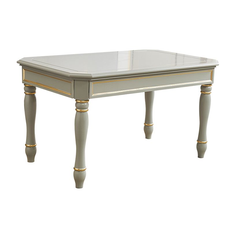 Traditional Wooden Dining¬†Room¬†Set with Rectangle Table Home Dining Table Furniture