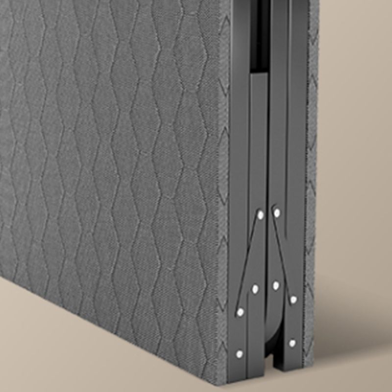 Contemporary Metal Frame Standard Bed, Foldable Bed for Bedroom