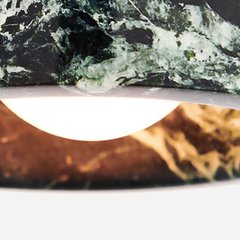 Nordic Modern Marble Pendant Lamp Bar Restaurant LED Marble Hanging Light