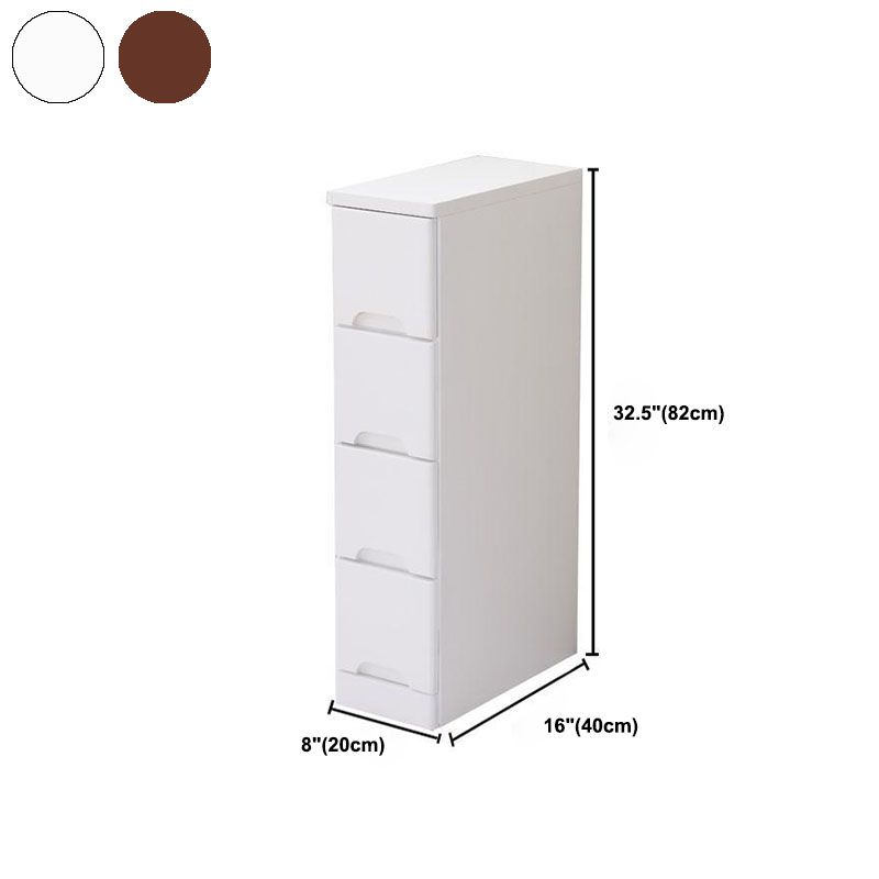 Contemporary Bedroom Storage Chest Wooden Chest with Drawers