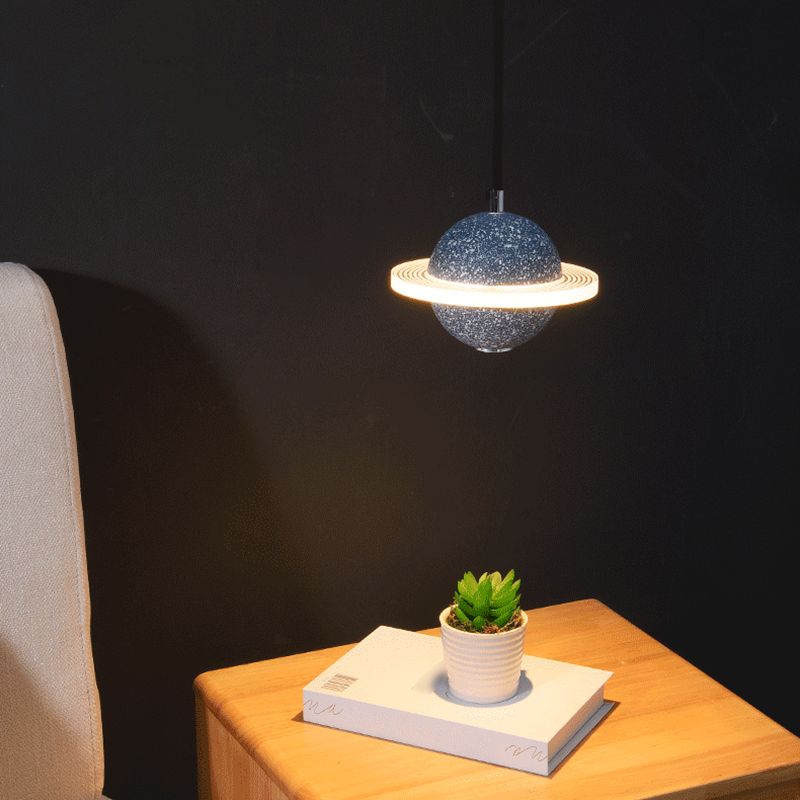 Salle d'étude de pendentif en ciment moderne l'éclairage de suspension globale