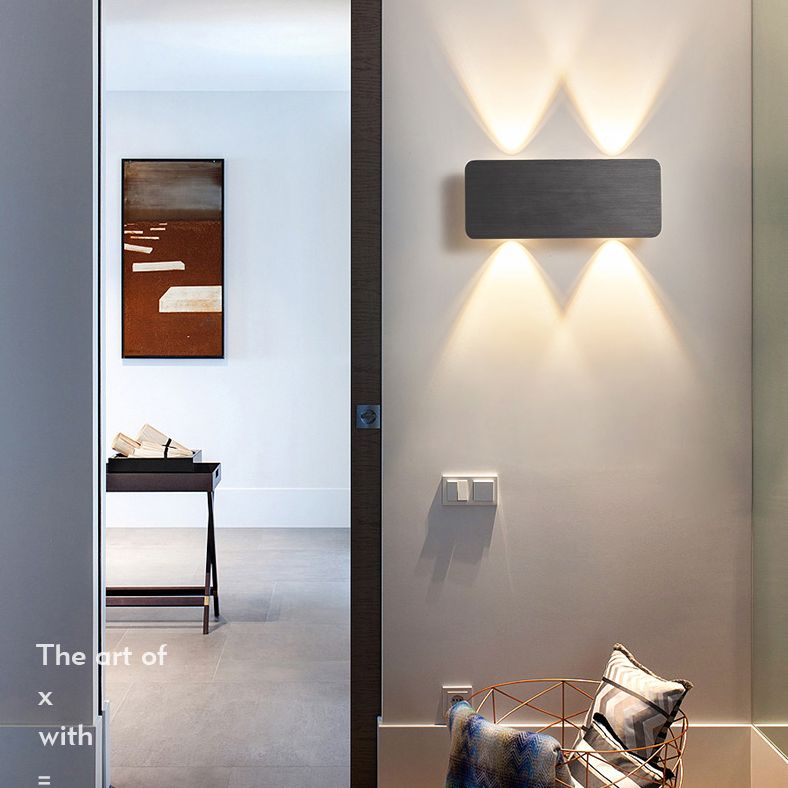 Moderne wandkandel LED -licht naast licht leeslicht slaapkamer indoor licht