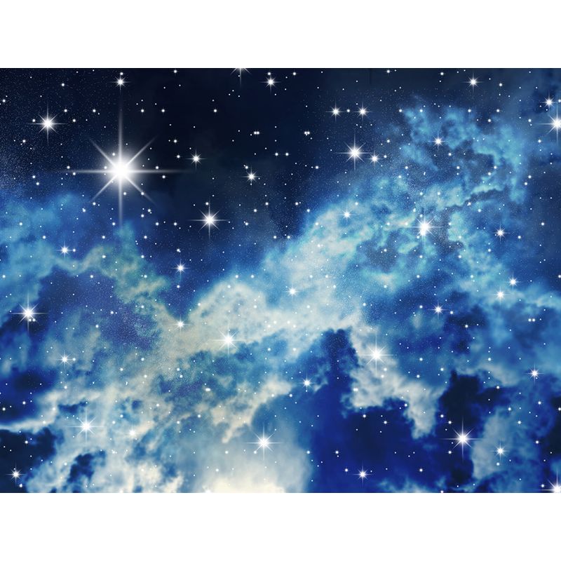 Non-Woven Decorative Wall Mural Modern Incredible Asterism Scenery Wall Covering