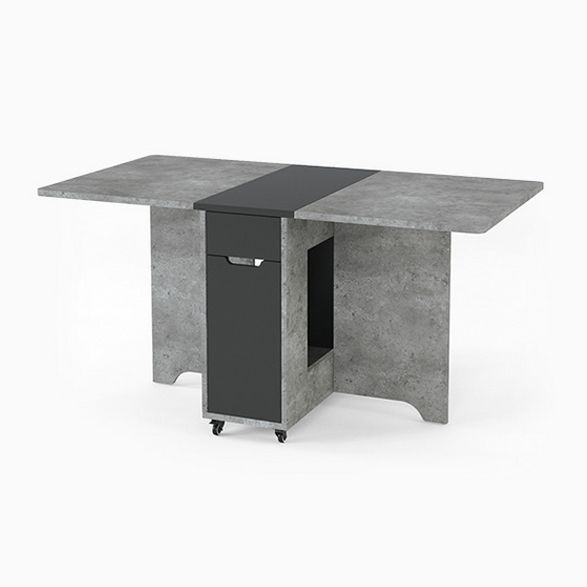 Muebles de estilo de mediados de siglo Mesa de comedor de madera maciza para el comedor en casa