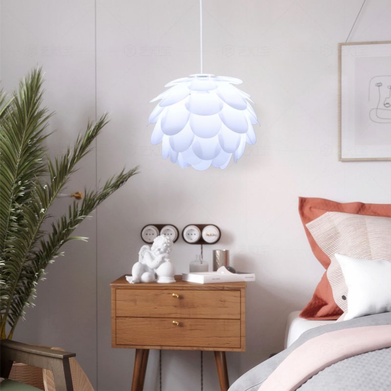 Luminaire pendentif en plastique moderne des luminaires suspendus pour la salle à manger