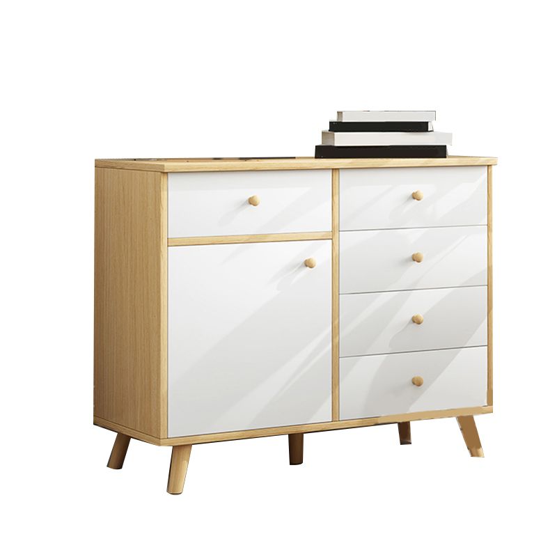 Contemporary Storage Chest Manufactured Wood Dresser , 14.82 Inch Width