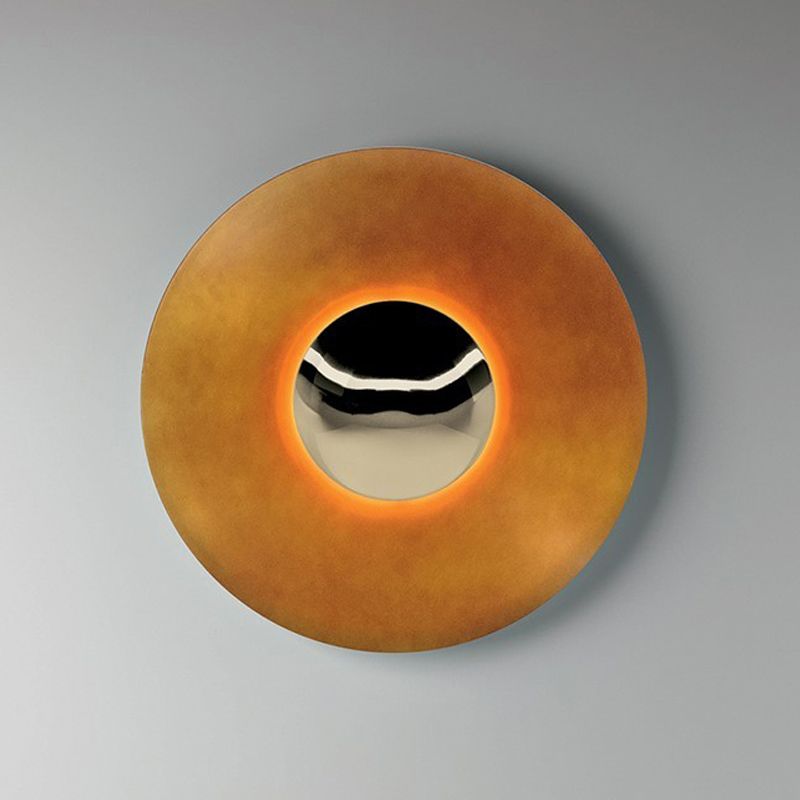 Moderne Metallwand hell hell bunte runde 12 "Breite Wandleuchten für Wohnzimmer