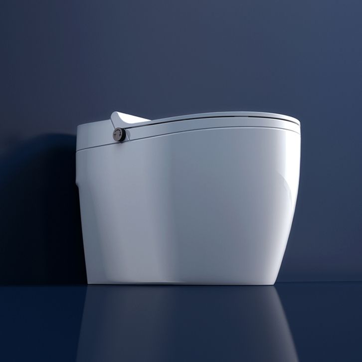 Modern Elong Toilet Bowl Siphon Jet Toilet with Seat for Bathroom