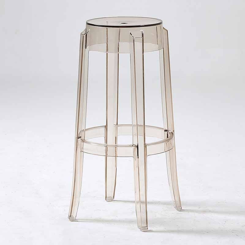 Nordic Simple Stapelbarer Thekenhocker 30-Zoll-Höhenlosen-Innen-Barhocker, 2-Set von 2