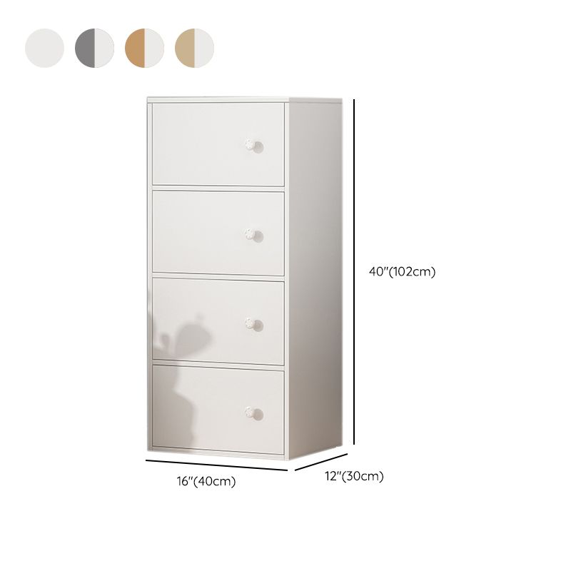 Contemporary Rectangle Accent Cabinet Manufactured Wood Knobs Accent Cabinet