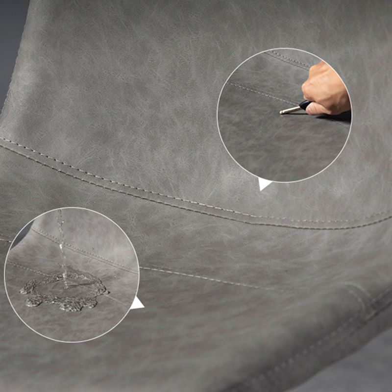 Taburete de bar de estilo escandinavo, asiento tipo cubo con patas de madera y respaldo bajo para barra de cocina