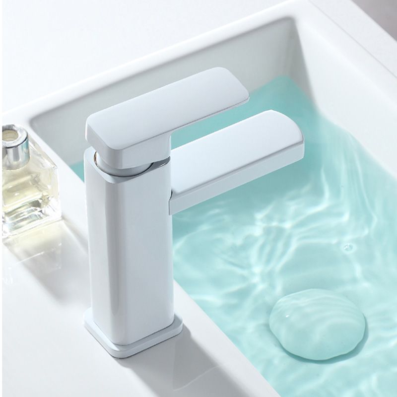 Vessel Sink Bathroom Faucet Lever Handle Low Arc Vessel Faucet