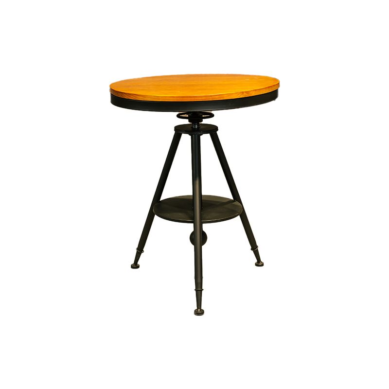 Modern 1/3/4/5 Pieces Dining Set Round Pine Wood Dining Table for Home