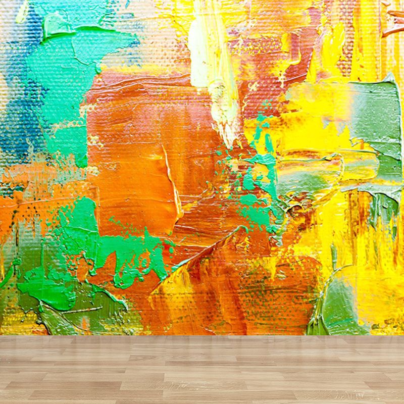 Klassische Ölgemälde-Wandmalerei in Pastellfarben, dekorative Wandkunst für das Wohnzimmer