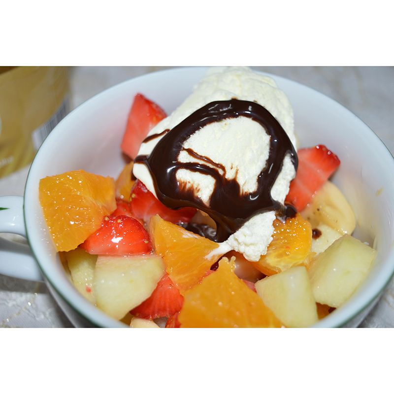 Mural Ice Cream Environment Friendly Decorative Wallpaper for Dessert Shop