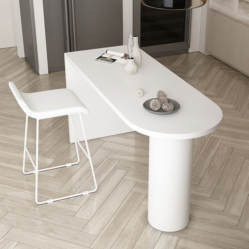 Contemporary Style Wooden Bar Counter Table Rectangle Bar Counter Table for Kitchen