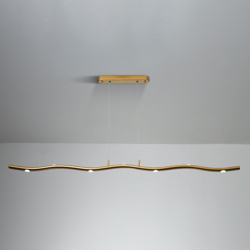 Linear Island Pendant Lights Ultra-Contemporary Aluminum Island Pendant Lights for Restaurant