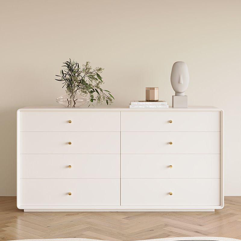 Classic Glam Storage Chest Dresser Wooden Dresser for Bedroom