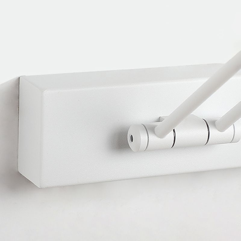 Modern Simple Vanity Light Cylinder Shape Scalable Vanity Lamp for Shower Room