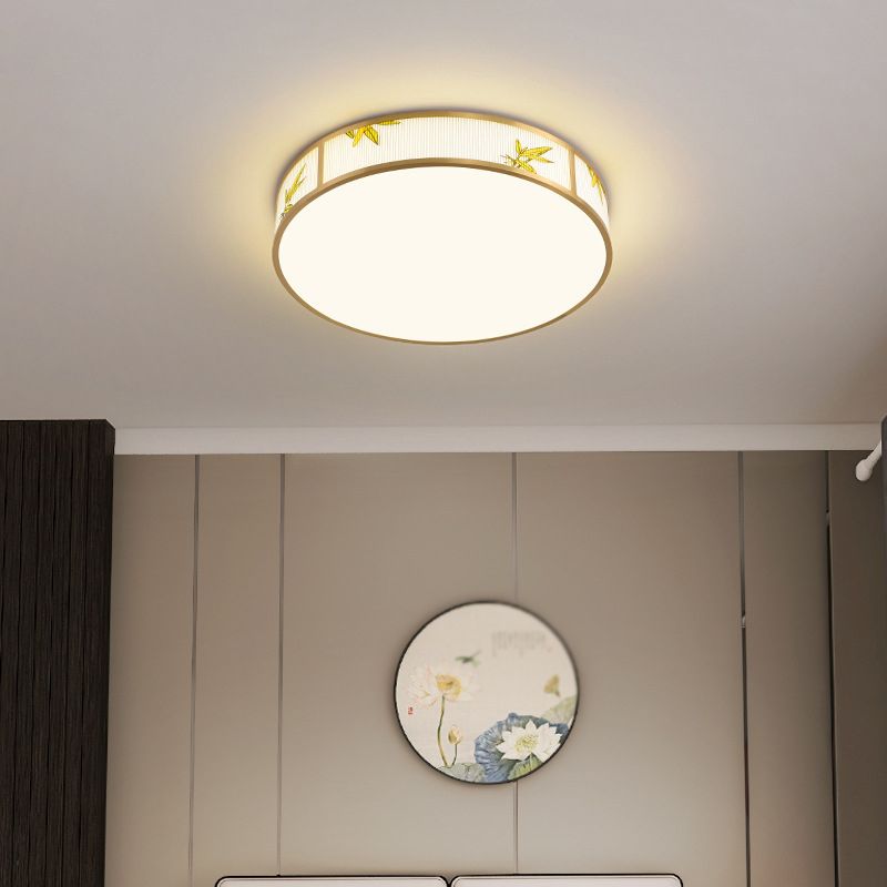 Modern Ceiling Lighting Fixture Creative LED Flush Mount Light Fixture with Acrylic Shade