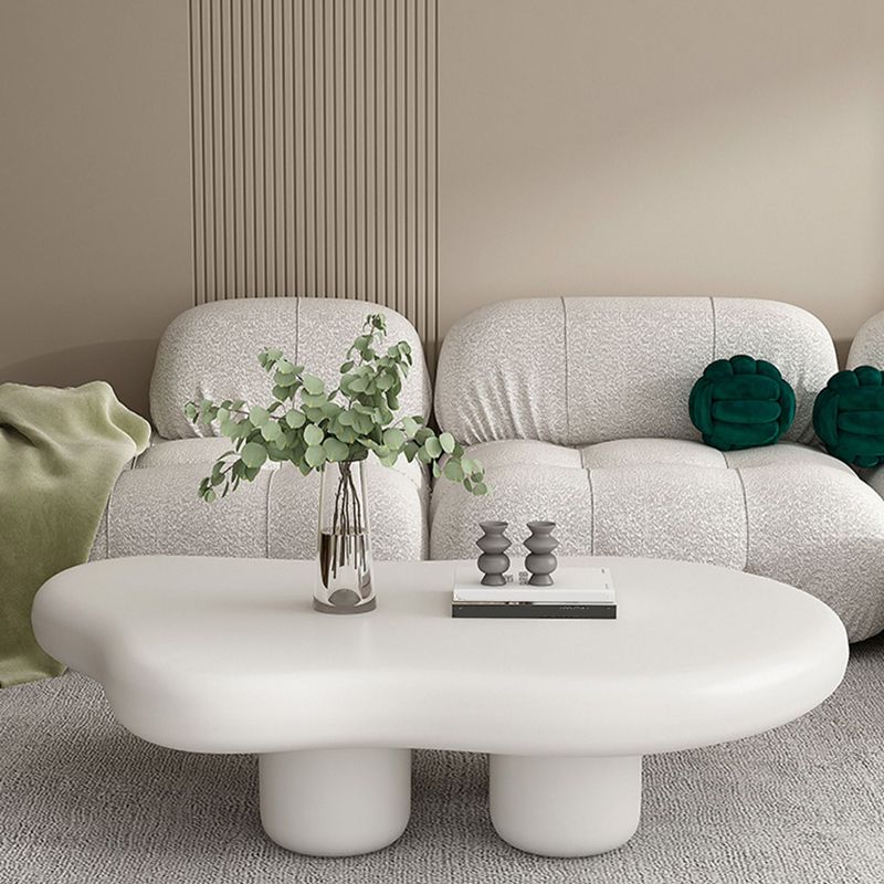 Modern Wood Geometric Coffee Cocktail Table 4 Legs 1 Coffee Table
