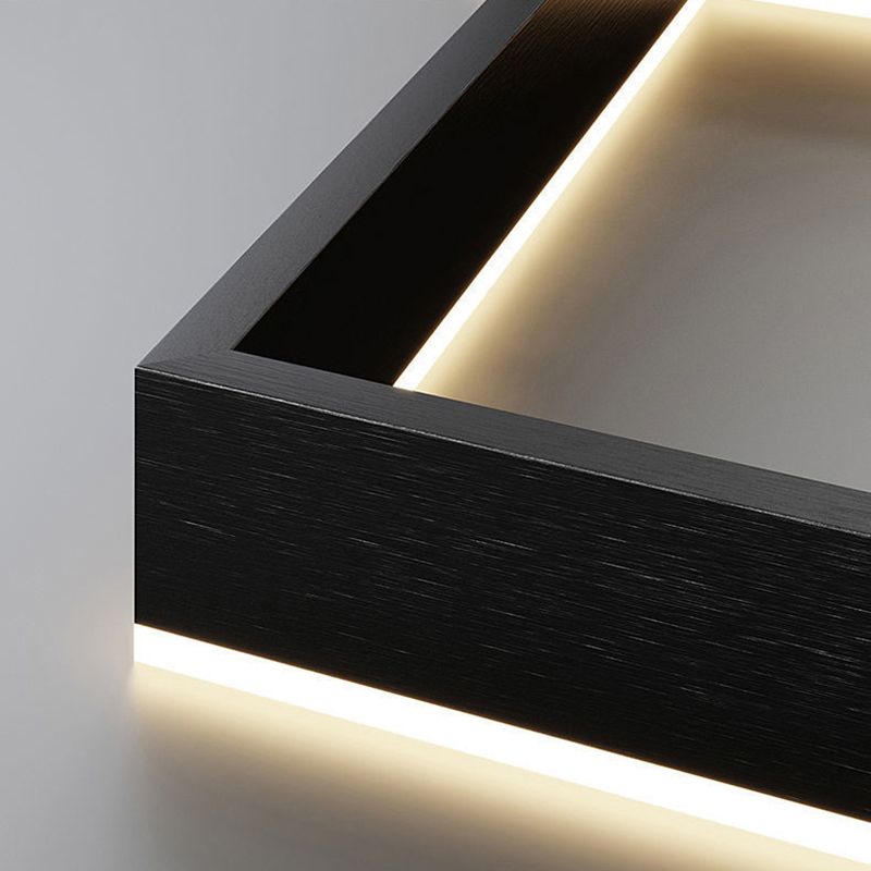 Funzione illuminazione del lampadario in metallo ciondolo per soggiorno moderno per soggiorno