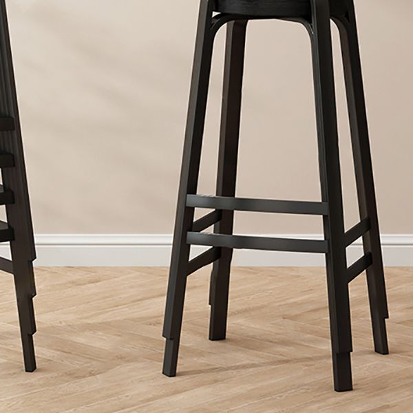 Modern Stackable Counter Height Stools Backless Bar Stools for Restaurant
