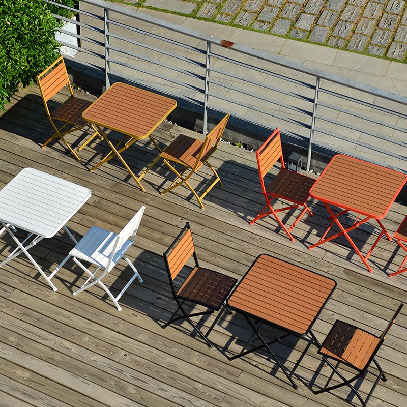 Industrial 1/2/3 Pieces Dining Set Reclaimed Wood Dining Table Set for Patio
