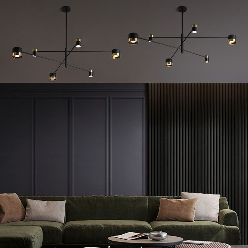6/8 koppen plafond hanger licht postmoderne kroonluchter verlichtingsarmaturen