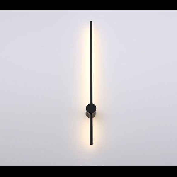 Estilo minimalista moderno Diconteo de pared lineal acrílico 1 apliques de luz