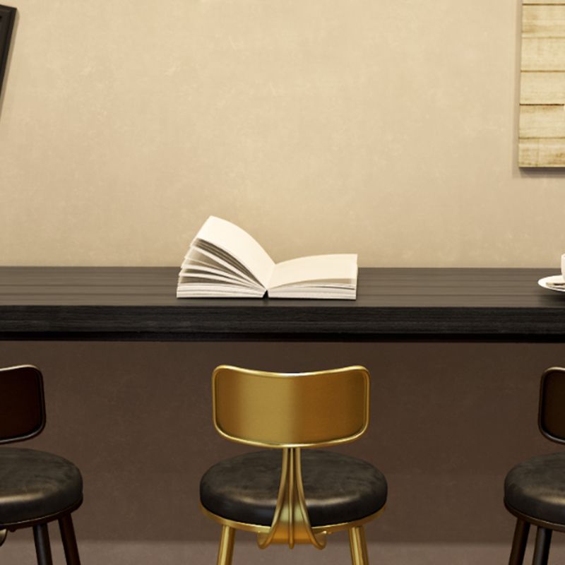 Glam Rectangle Counter Height Table Solid Wood Bar Dining Table