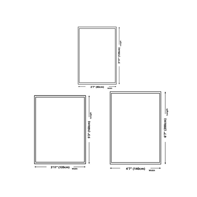 Stijlvolle Europese vloerkleed Bloemprint Polyester Gebied Tapijt Anti-slip Easy Care Tapijt voor Home Decor