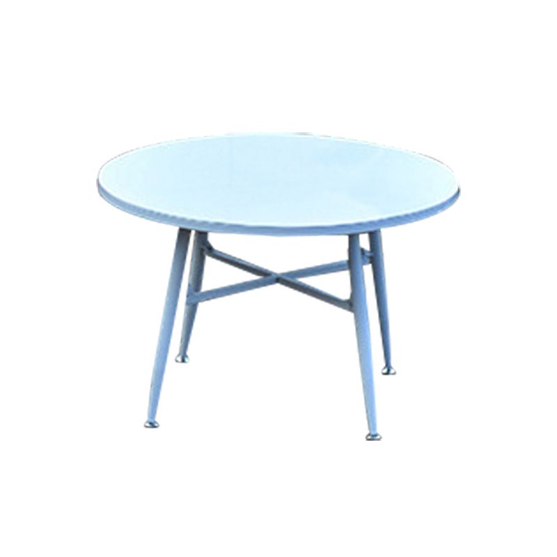 1/2/3/4/5 Pieces Dining Table Set Metal Round Bistro Table Set