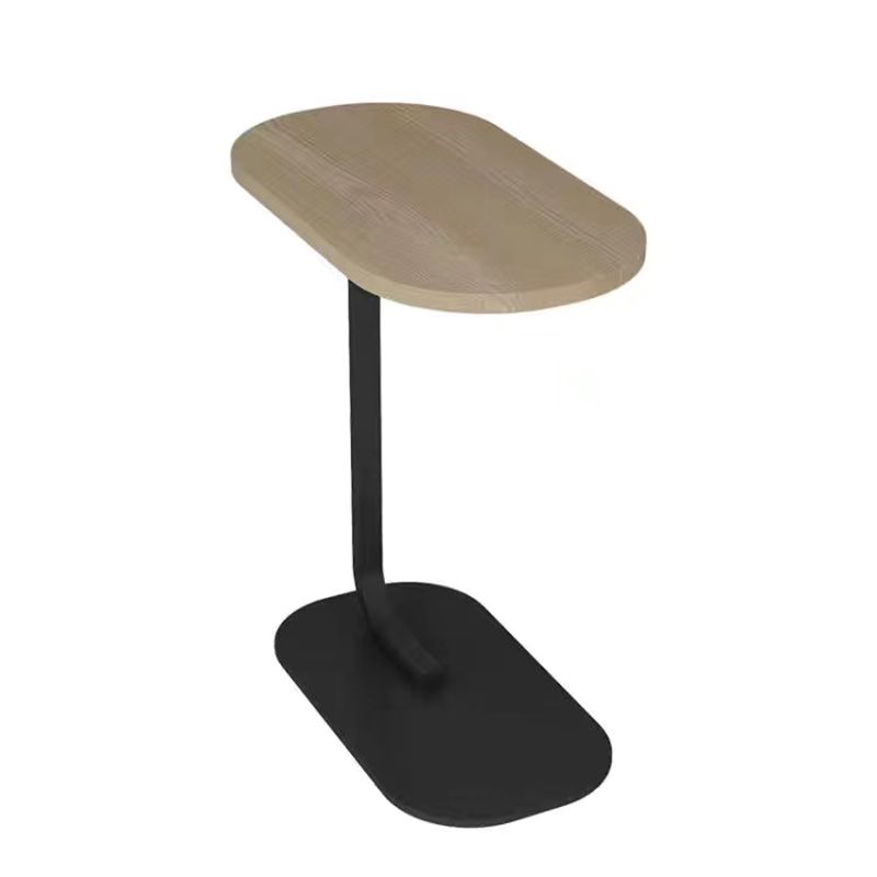 Oval Minimalist Side End Table Modern C Sofa Corner Table for Living Room