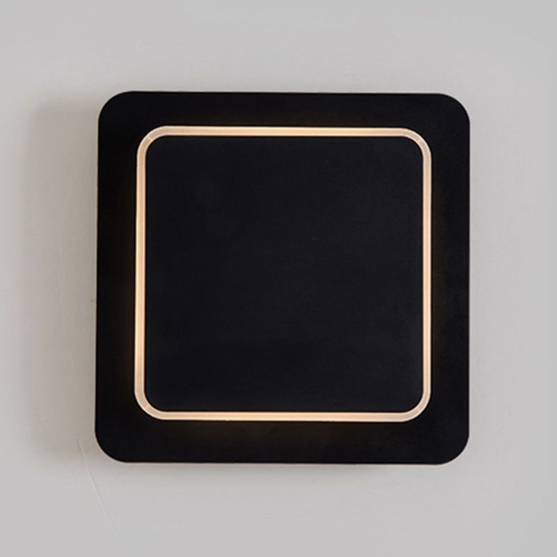 1-Light LED Wall Mount Light Modern Simple Wall Light for Living Room