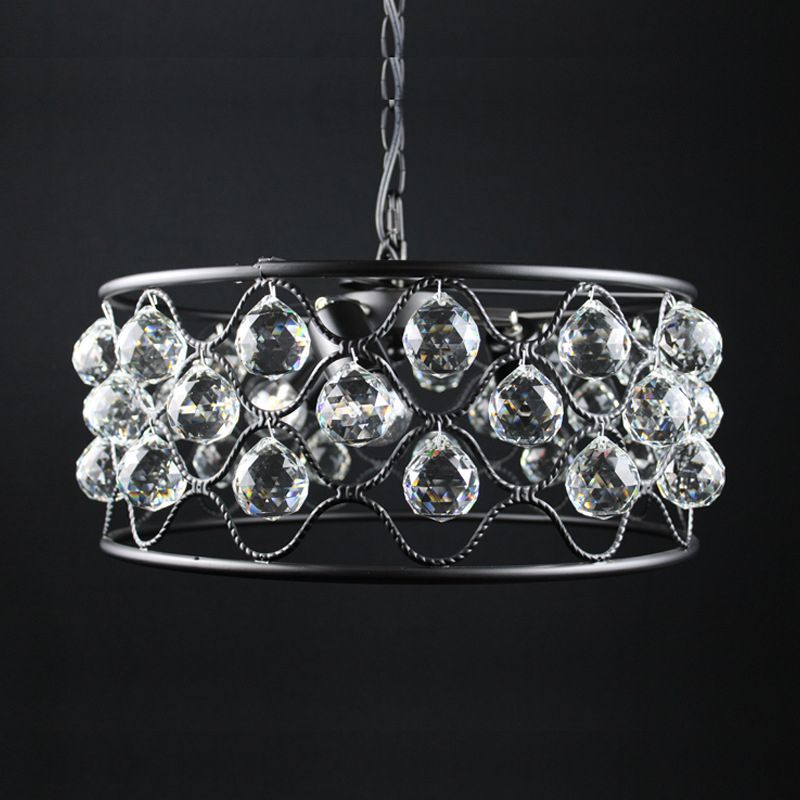 Luminaire de lustre à tambour