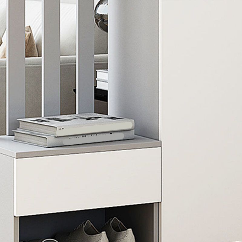 Modern 2-door Wood 78.74" Tall Accent Cabinet with Drawer for Living Room