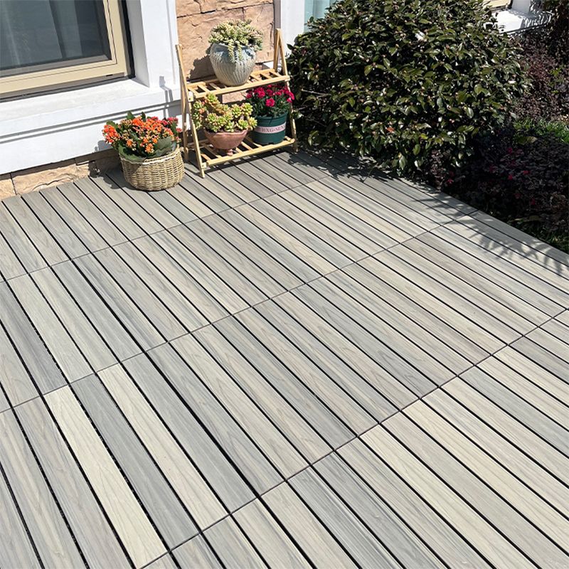 Wooden Deck Plank Outdoor Waterproof Rectangular Outdoor Floor Board