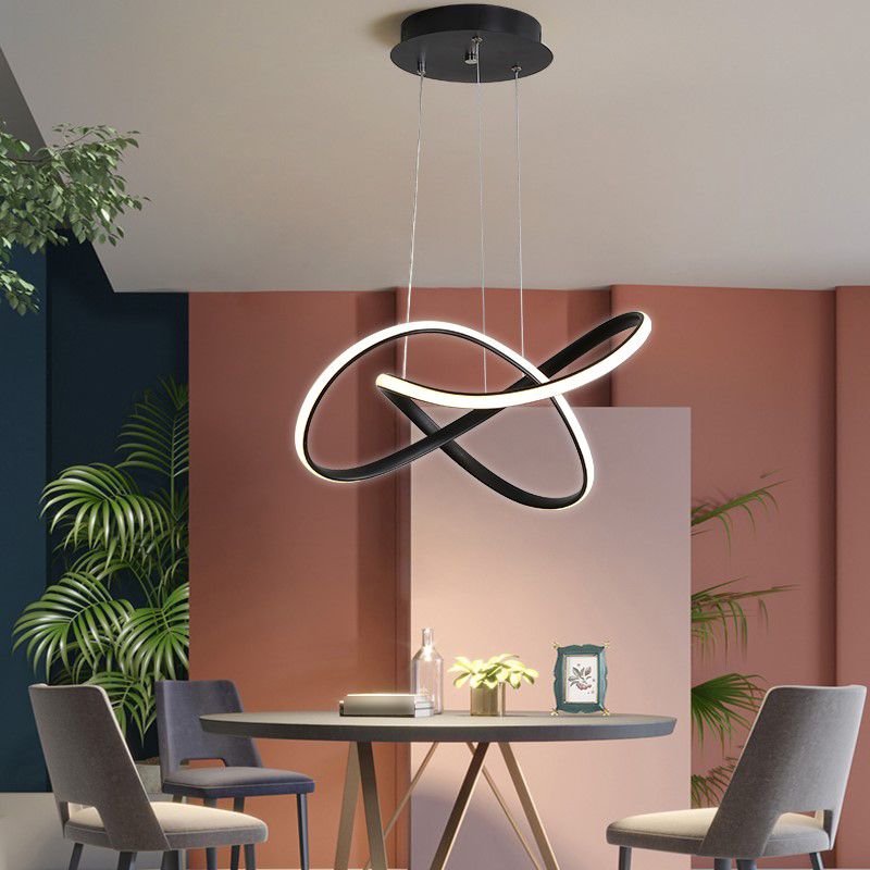 Geometrieform Hanging Lampe Lampe Moderne Stilanhängerlampe für Esszimmer