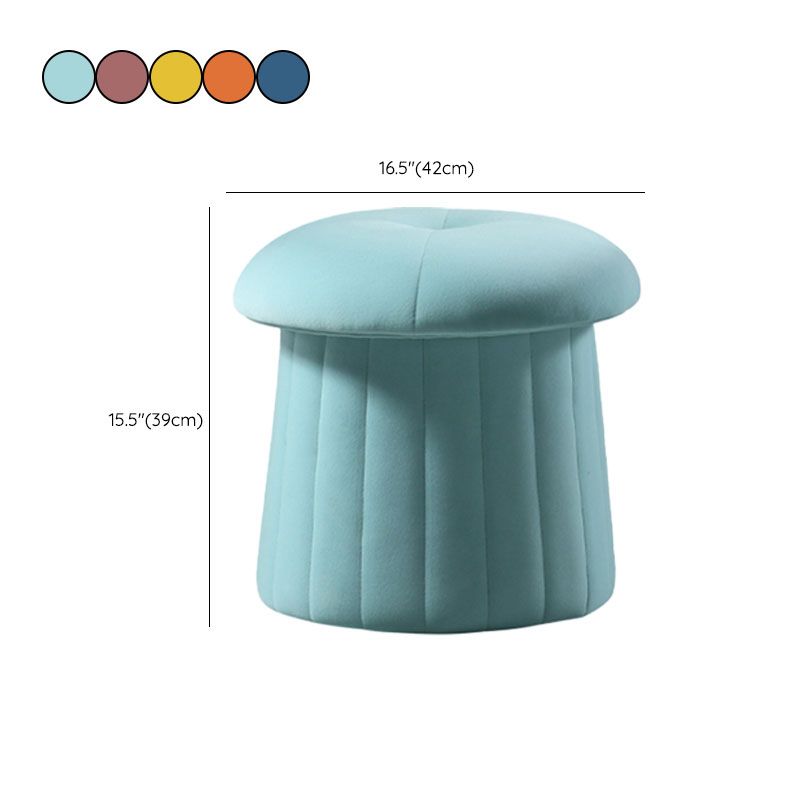 Modern Multi Colors Pouf Round Resistant Pouf for Drawing Room