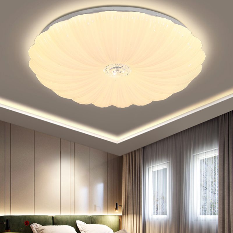 Modernism Flush Mount Acrylic LED Ceiling Light Fixture for Bedroom