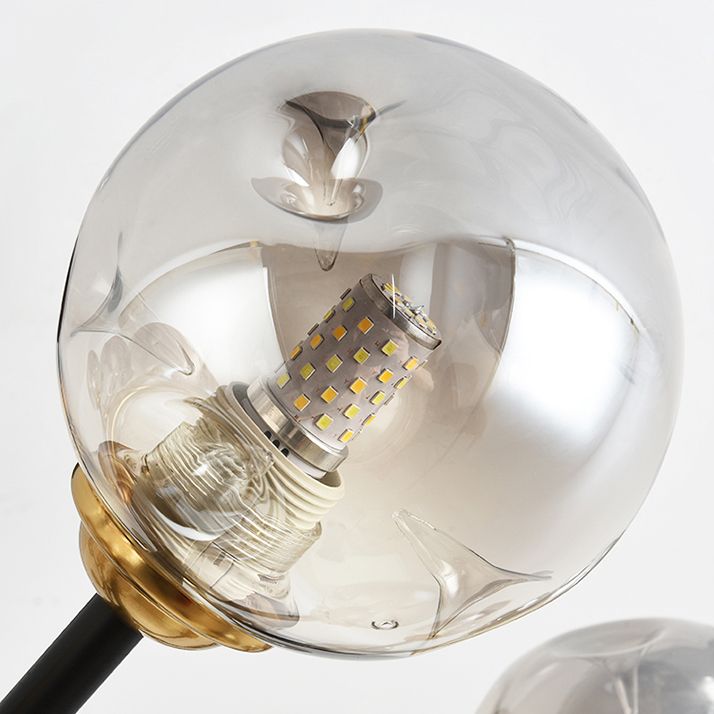 Modern Metal Chandelier Light Fixtures Multi-Head Suspension Pendant Lights for Restaurant