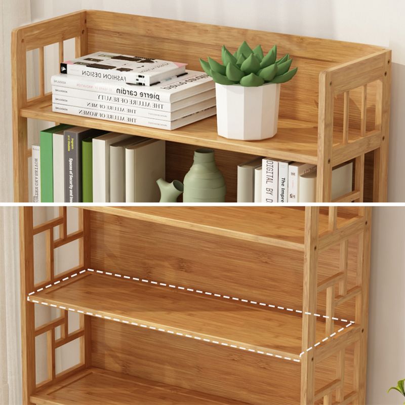 Scandinavian Wood Book Shelf Freestanding Standard Kids Bookshelf