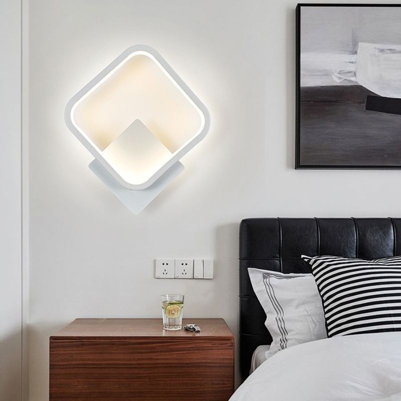Nordic Modern Style Wall Mount Light Simple LED Mur Mall Appince lampe pour le salon