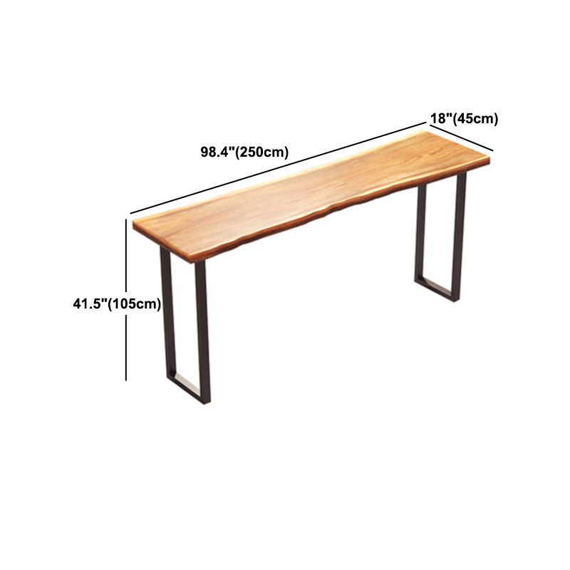 Modern Wood Counter Height Set 1/2/5 Pieces Indoor Natural Counter Set
