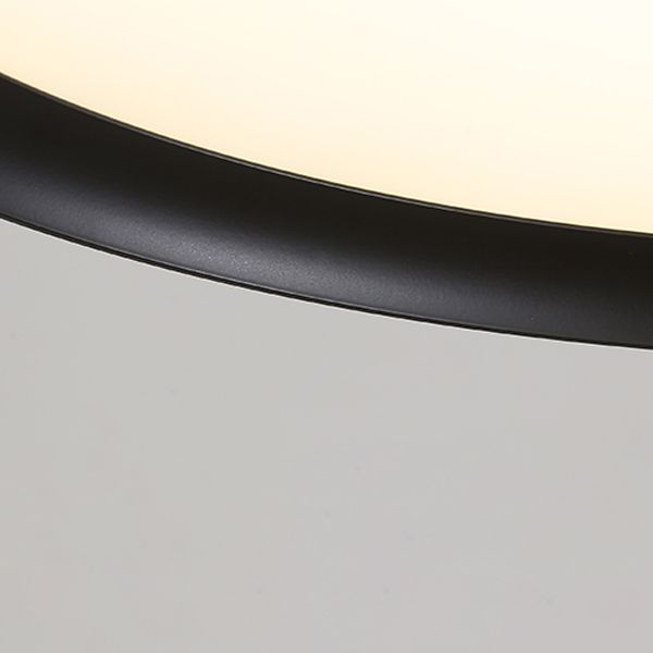 Siliconen cirkelvormige LED hanglamp in moderne beknopte aluminium indoorhangende lamp