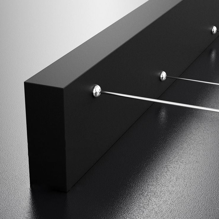 Silicone LED Linear Island Pendant Light in Modern Creative Style Wrought Iron Pendant Light for Interior Spaces