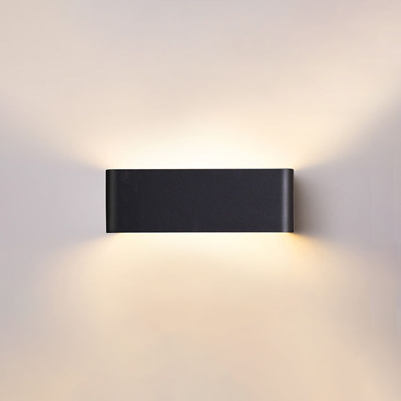 Forme carrée Applexion murale en métal moderne Lumière murale à 1 lumière